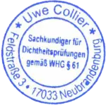 Siegel Dichtheitsprüfung